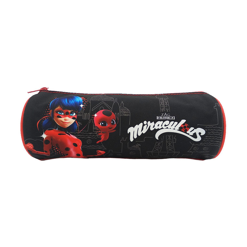 Trousse ronde double face LadyBug Miraculous