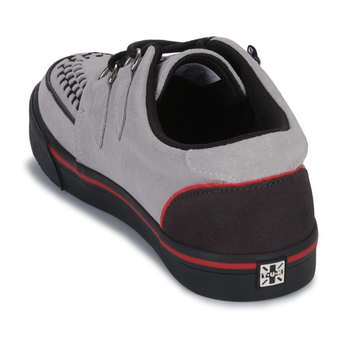 TUK - CREEPER SNEAKER - Gris / Noir / Rouge