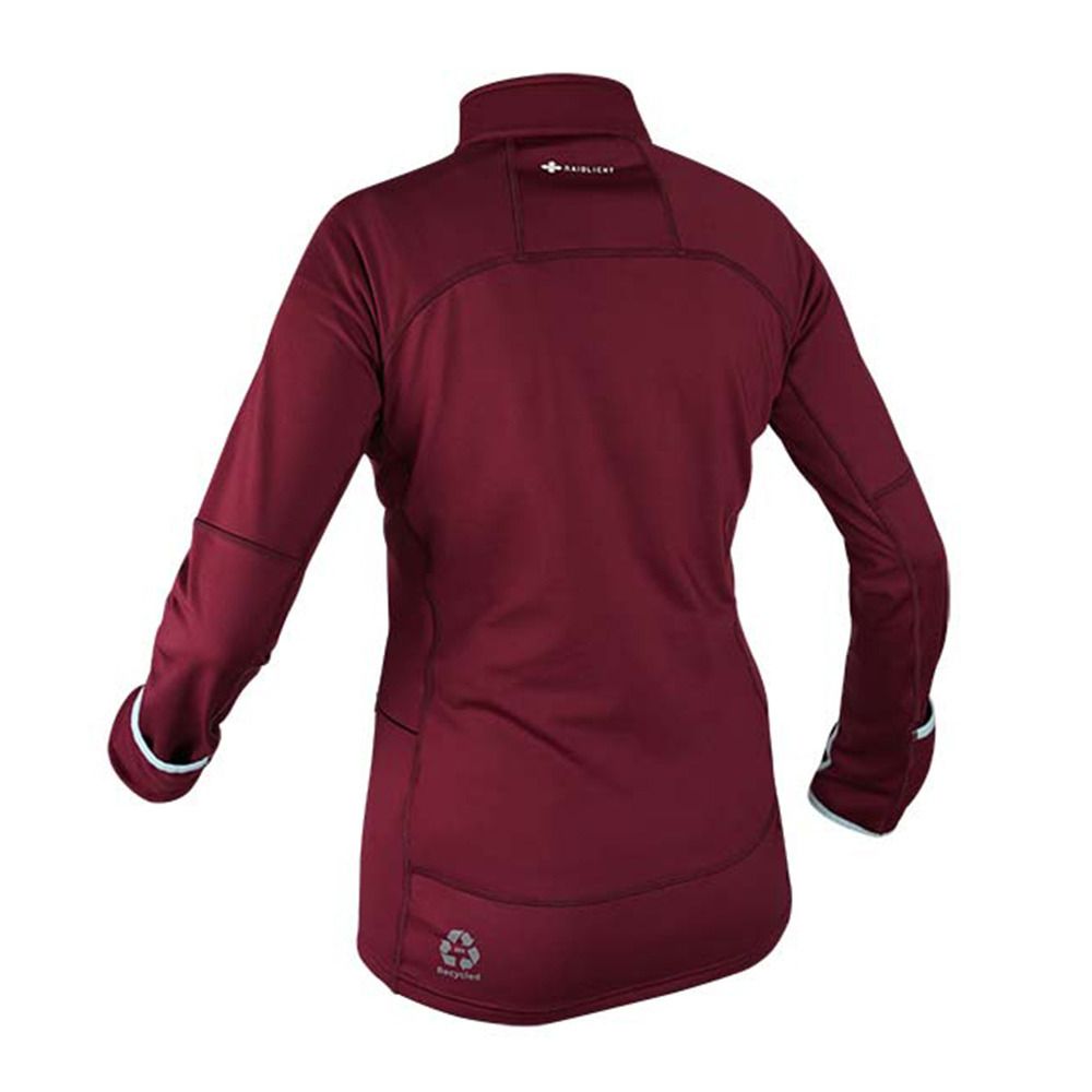 Raidlight WINTERTRAIL - Maillot Femme bordeaux