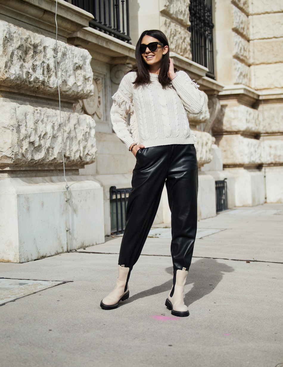 Glattleder Chelsea Boot