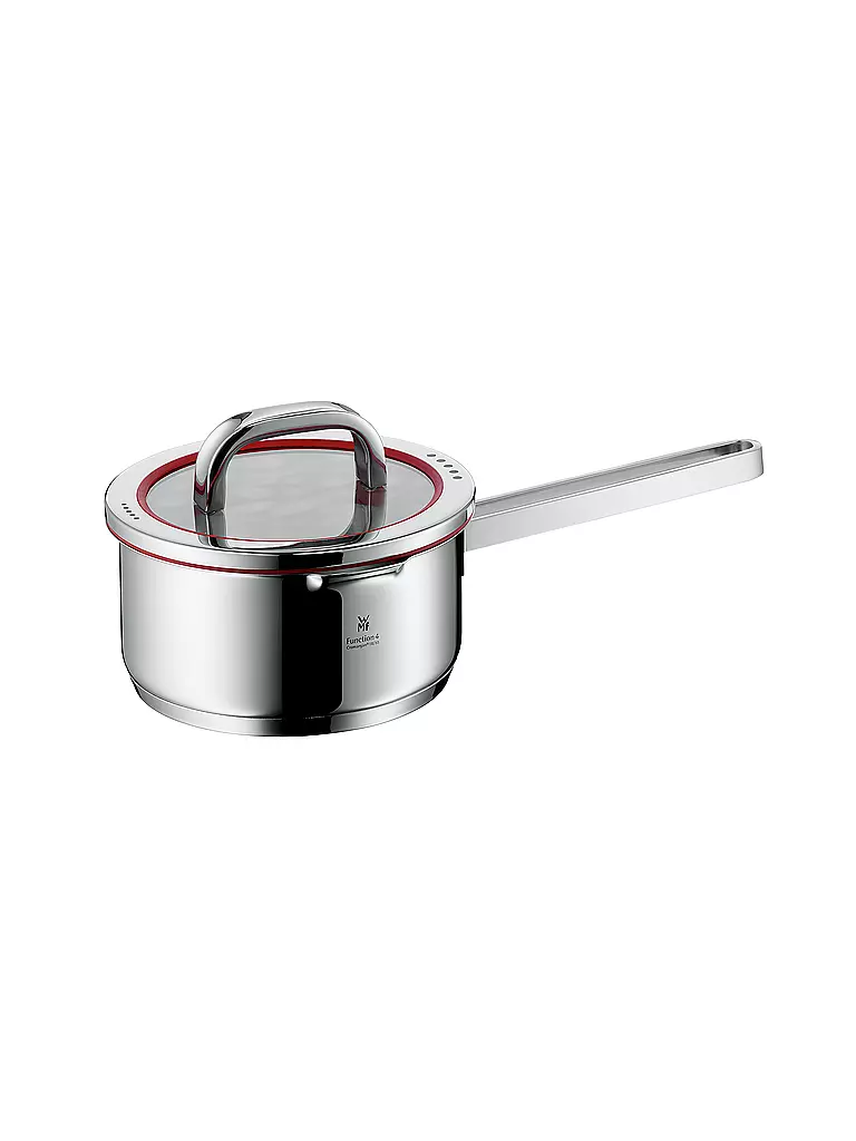 WMF Stielkasserolle mit Deckel 16cm Function 4 Cromargan silber