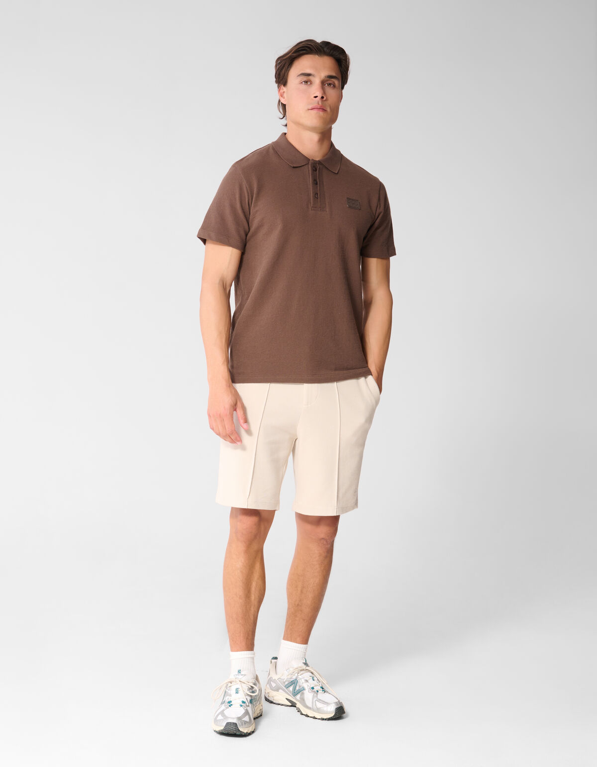 Spark Polo Donkerbruin
