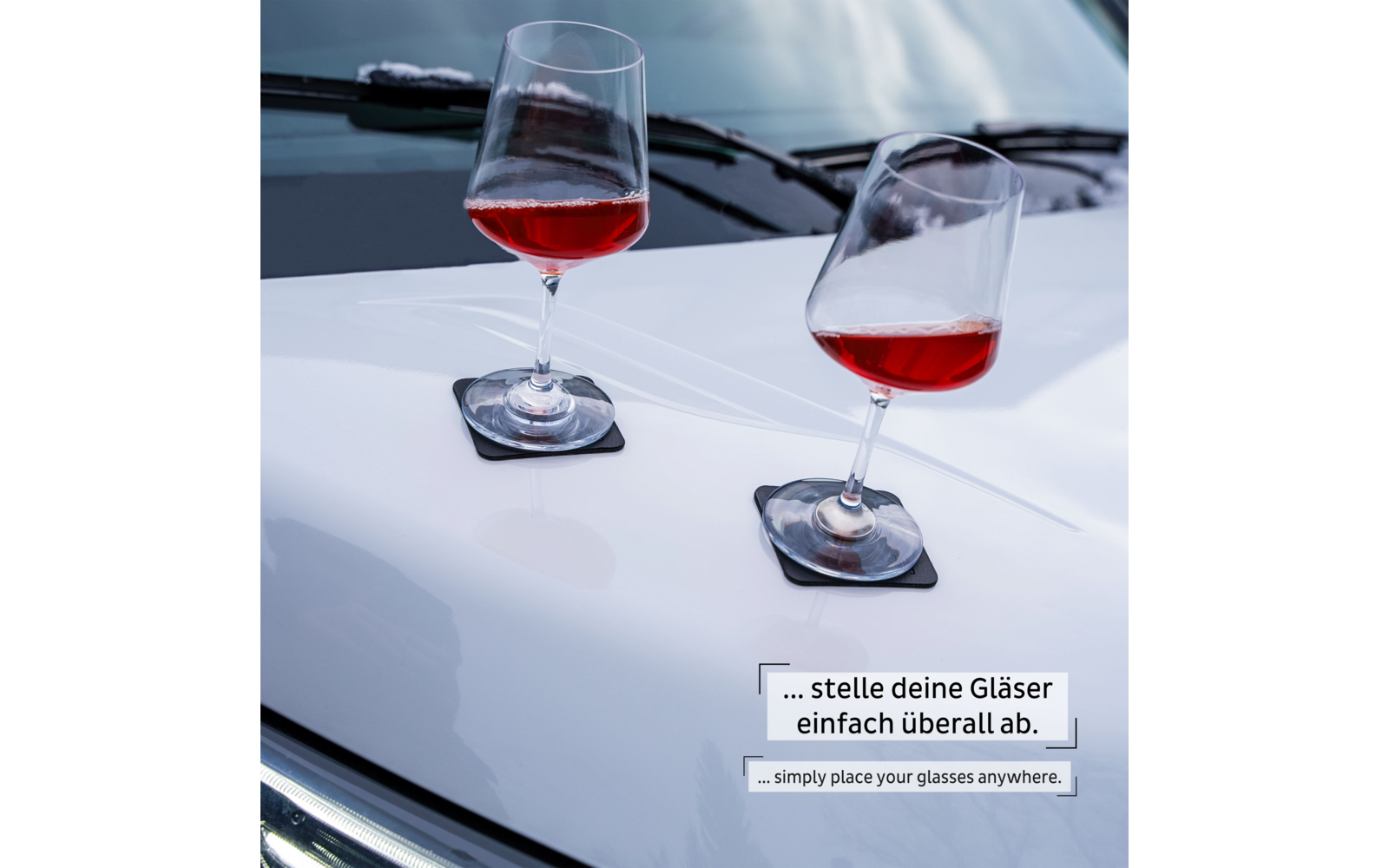Silwy Magnet-Kunststoffgläser WEIN CLASSIC