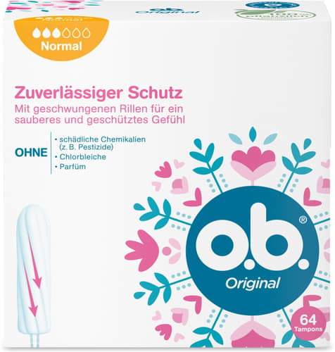 o.b. original Normal Tampon
