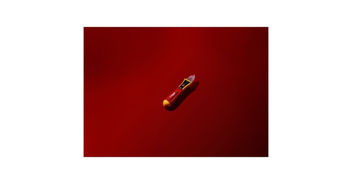 WihaSpanningszoeker Volt Detector EX-beschermd detectieapparaten  (Rood/geel, Contactloos, eenpolig, 12 - 1.000 V AC)