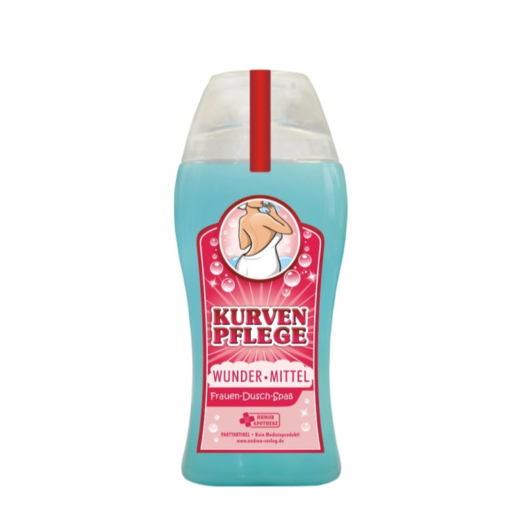 (250ml) Damen Duschgel Kurven Pflege Wunder Mittel Frauen Dusch Spass