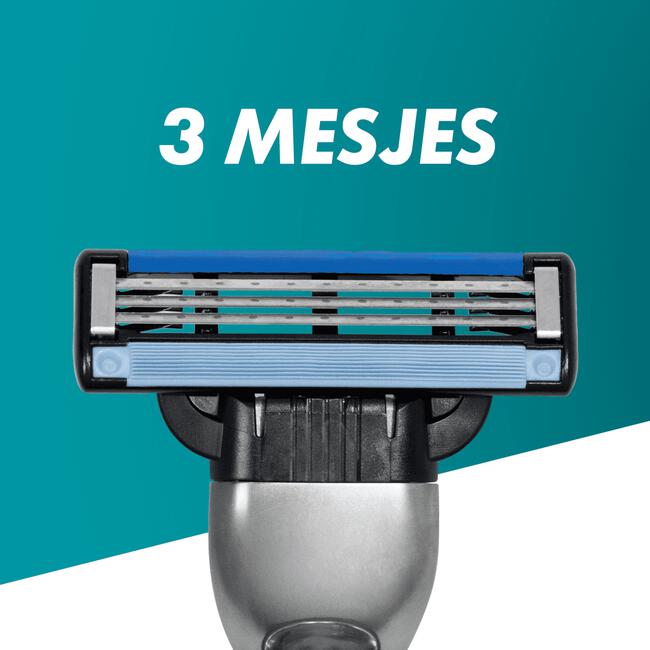 Gillette Mach3 Navulmesjes 8 Stuks