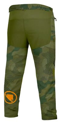 Pantalon Enfant Endura MT500 Burner Camo Vert