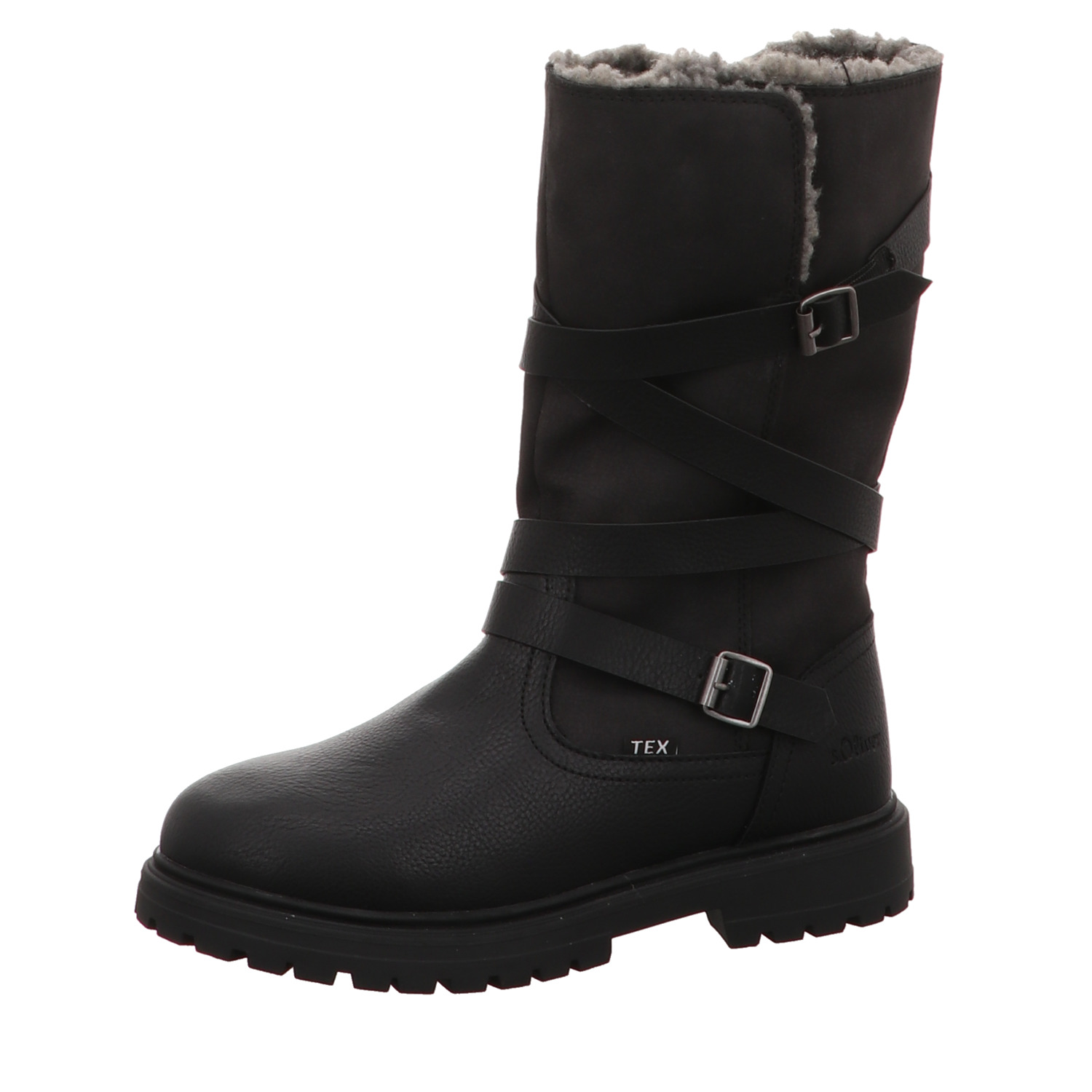 s.Oliver Stiefel schwarz