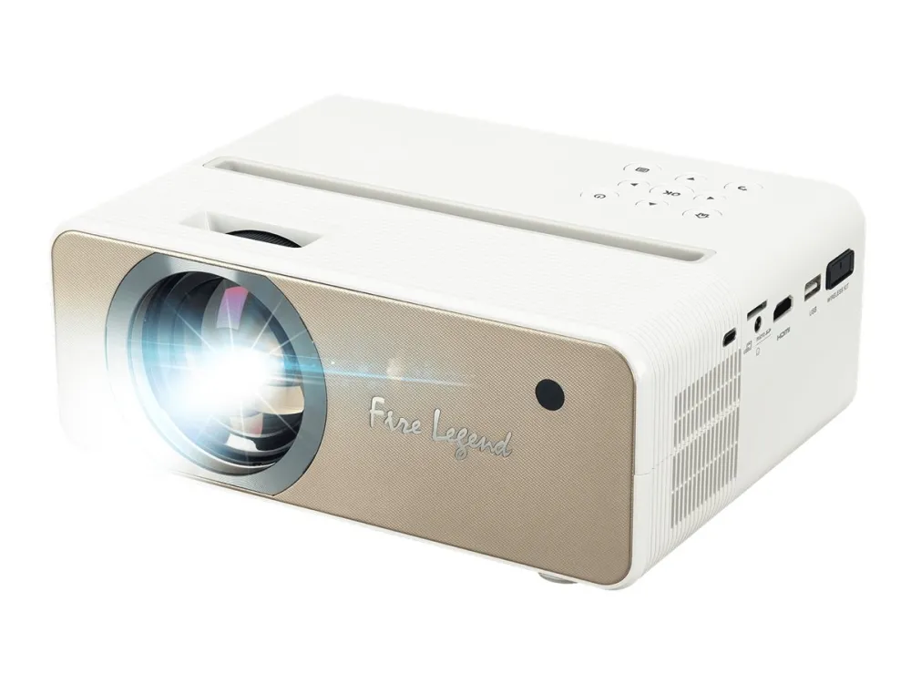AOpen Fire Legend QF12 - LCD-projektor - bærbar - 5000 lumen - Full HD (1920 x 1080) - 16:9 - 1080p - Wi-Fi