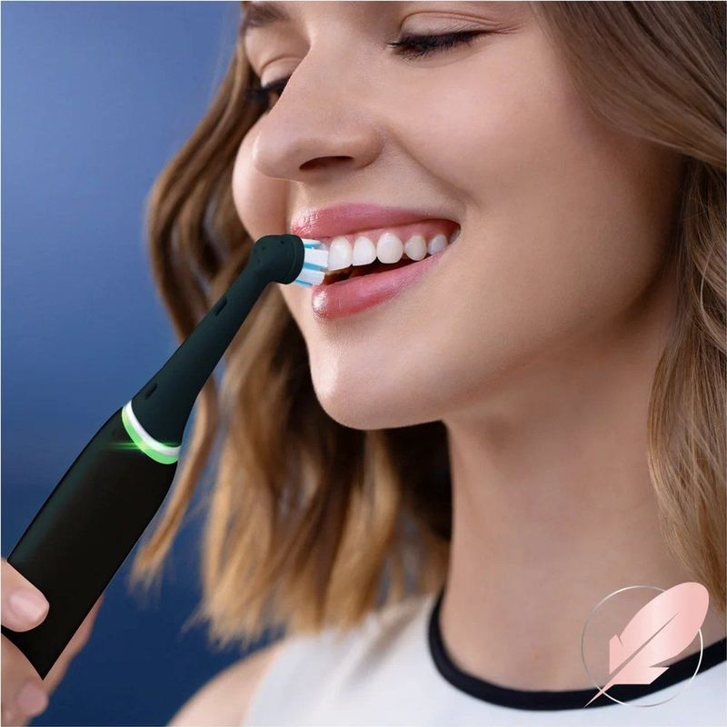 Oral B - iO Gentle Care - Opzetborstels - Zwart - 4 stuks