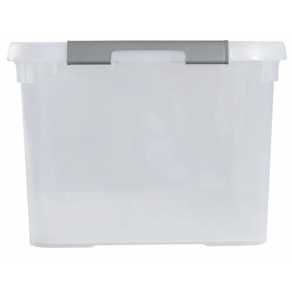 Curver Handy  Opbergbox - 50L - 3 stuks - Transparant met deksel