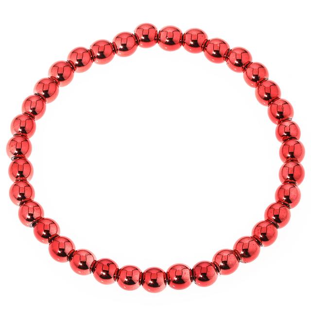 Armband-Set, Muschelkernperle, Magnet, 20 cm, 2-teilig