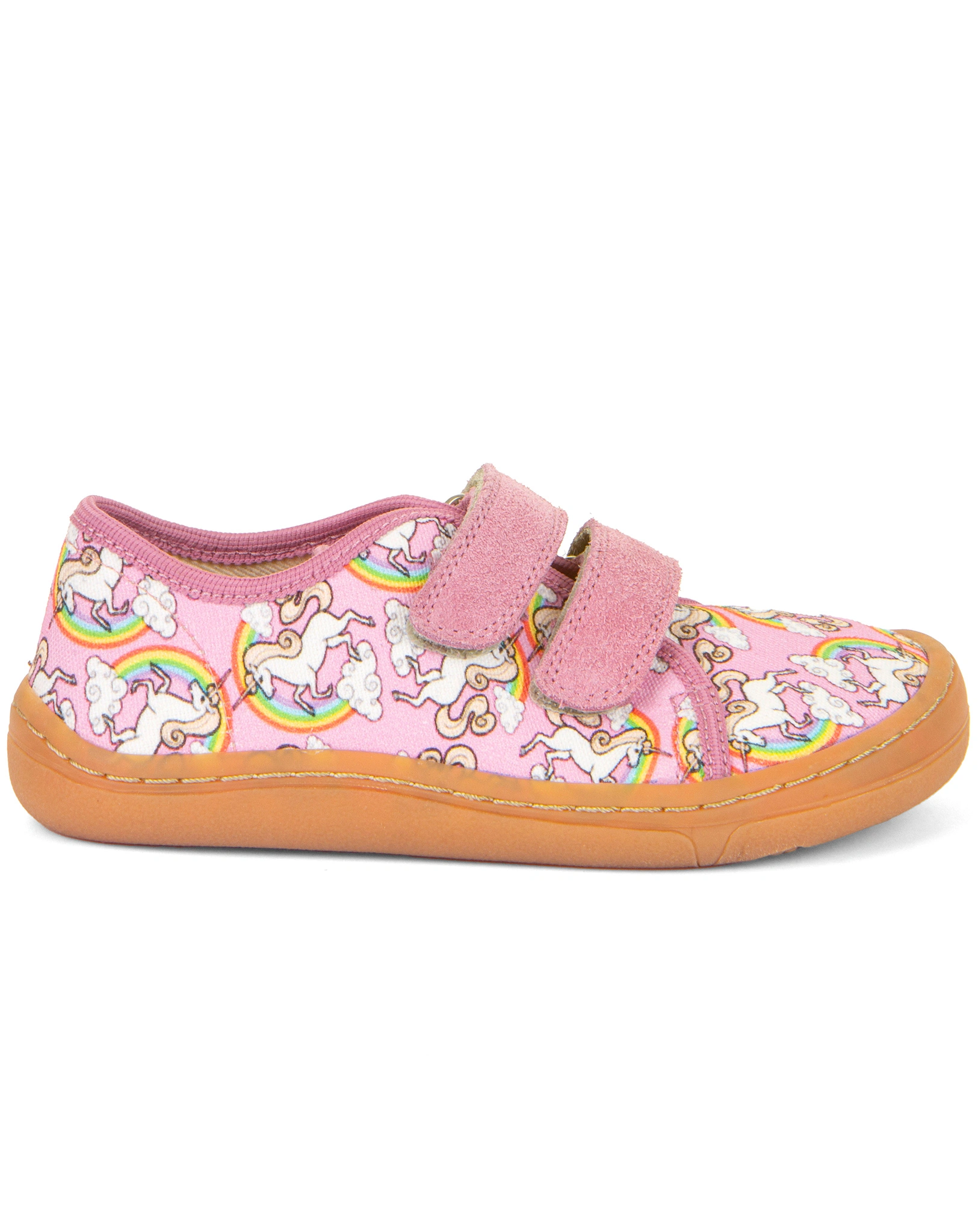 Klett-Halbschuhe CANVAS UNICORN in white/pink