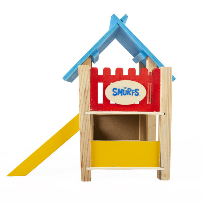 Maison Terrain de jeu Schtroumpfs pour petits rongeurs