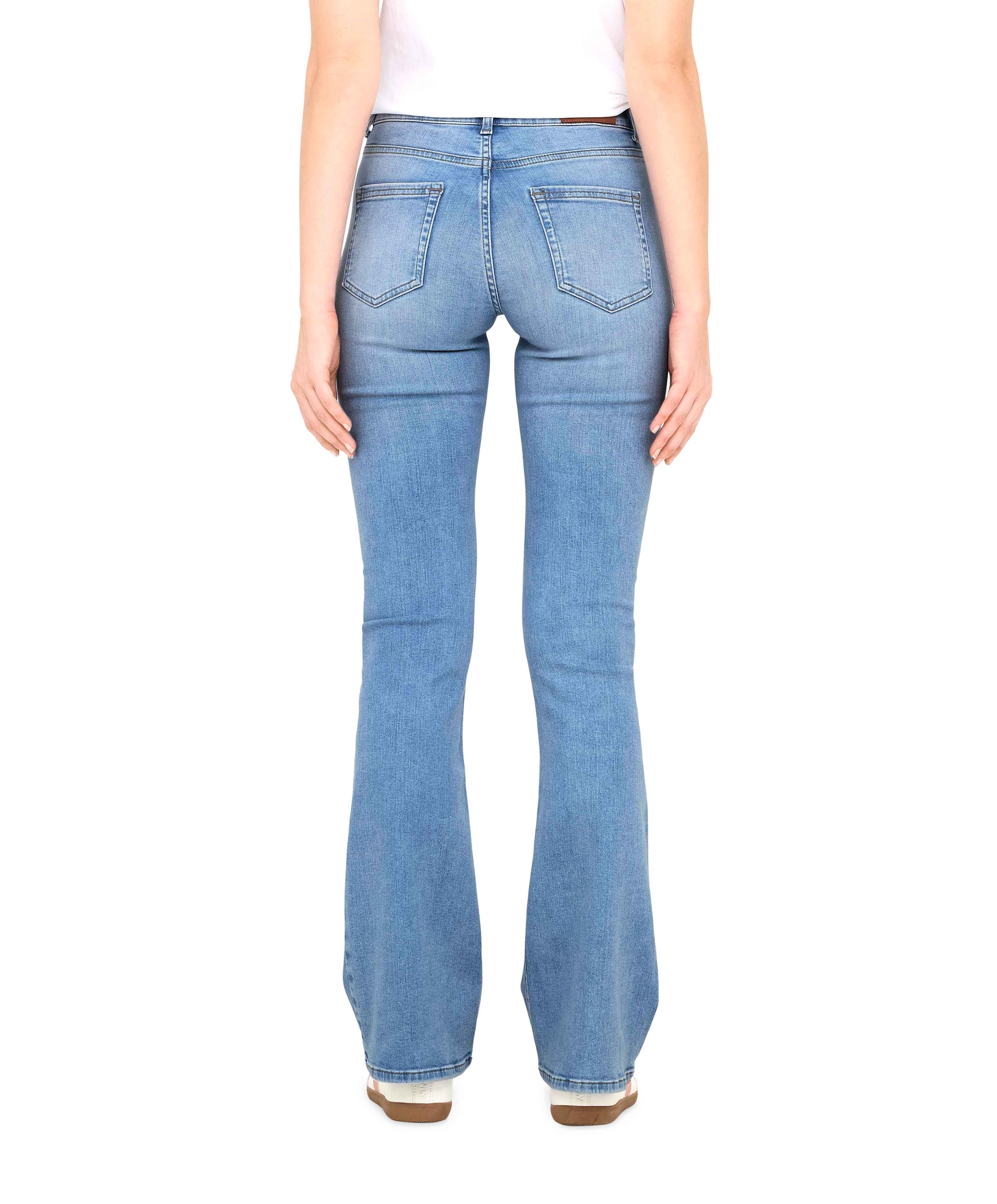Only ONLBLUSH MID FLARED TAI198 NOOS dames jeans blauw