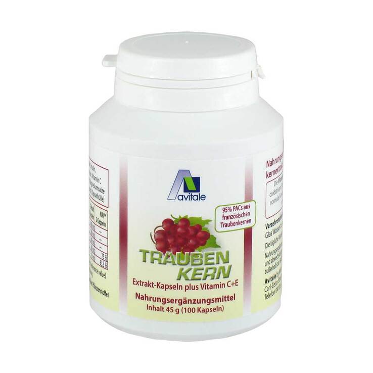 Traubenkernextrakt Kapseln, 100 St