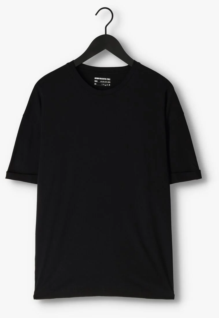 DRYKORN zwarte drykorn t-shirt thilo 520003