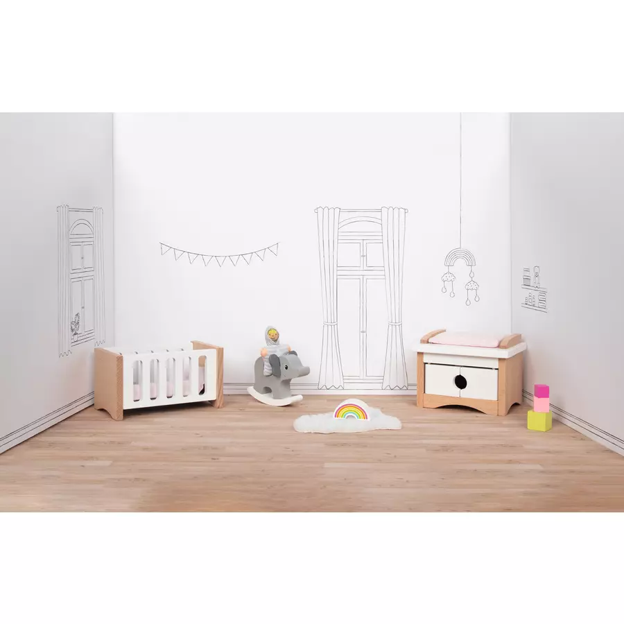 goki Kinderzimmerausstattung für das Puppenhaus