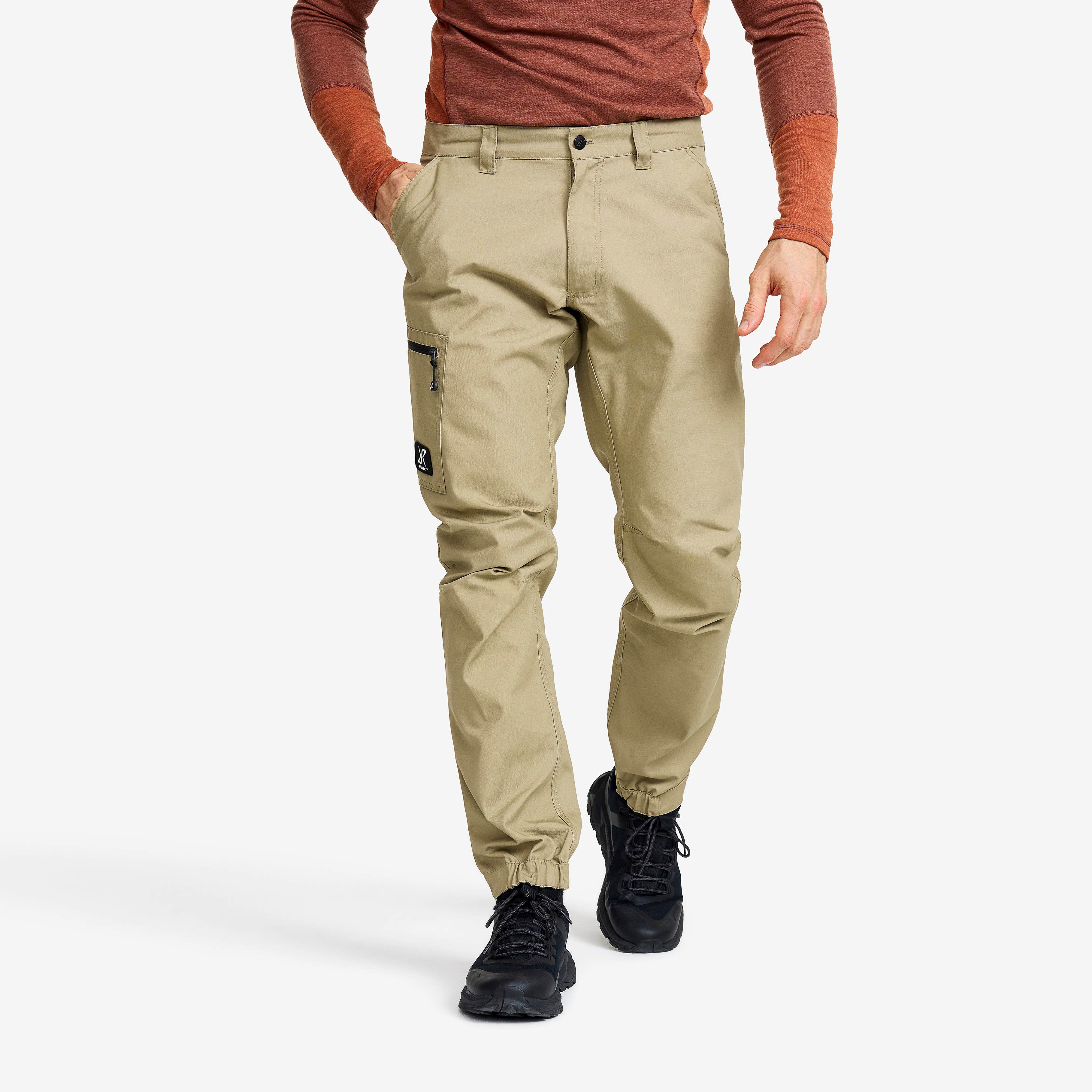 Outdoor Basic Pants Herre Khaki