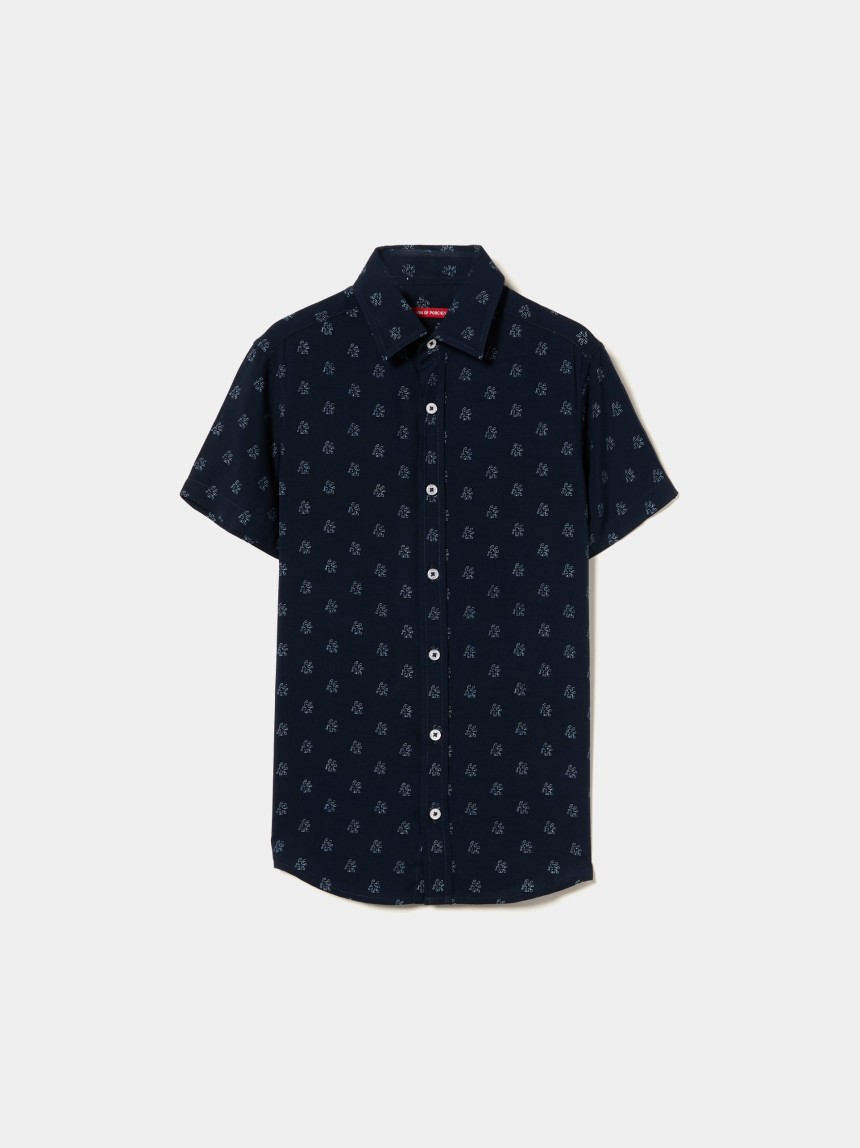 Camisa manga curta com leões