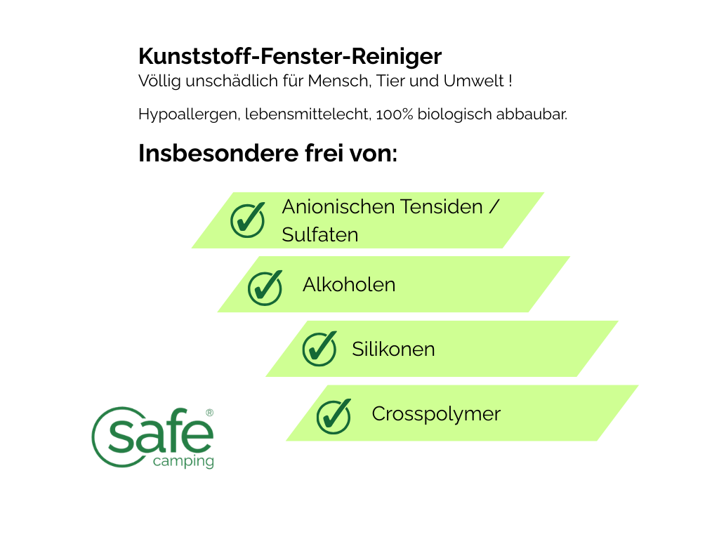 SAFE CAMPING Ruiten-Reiniger - 0,5 liter