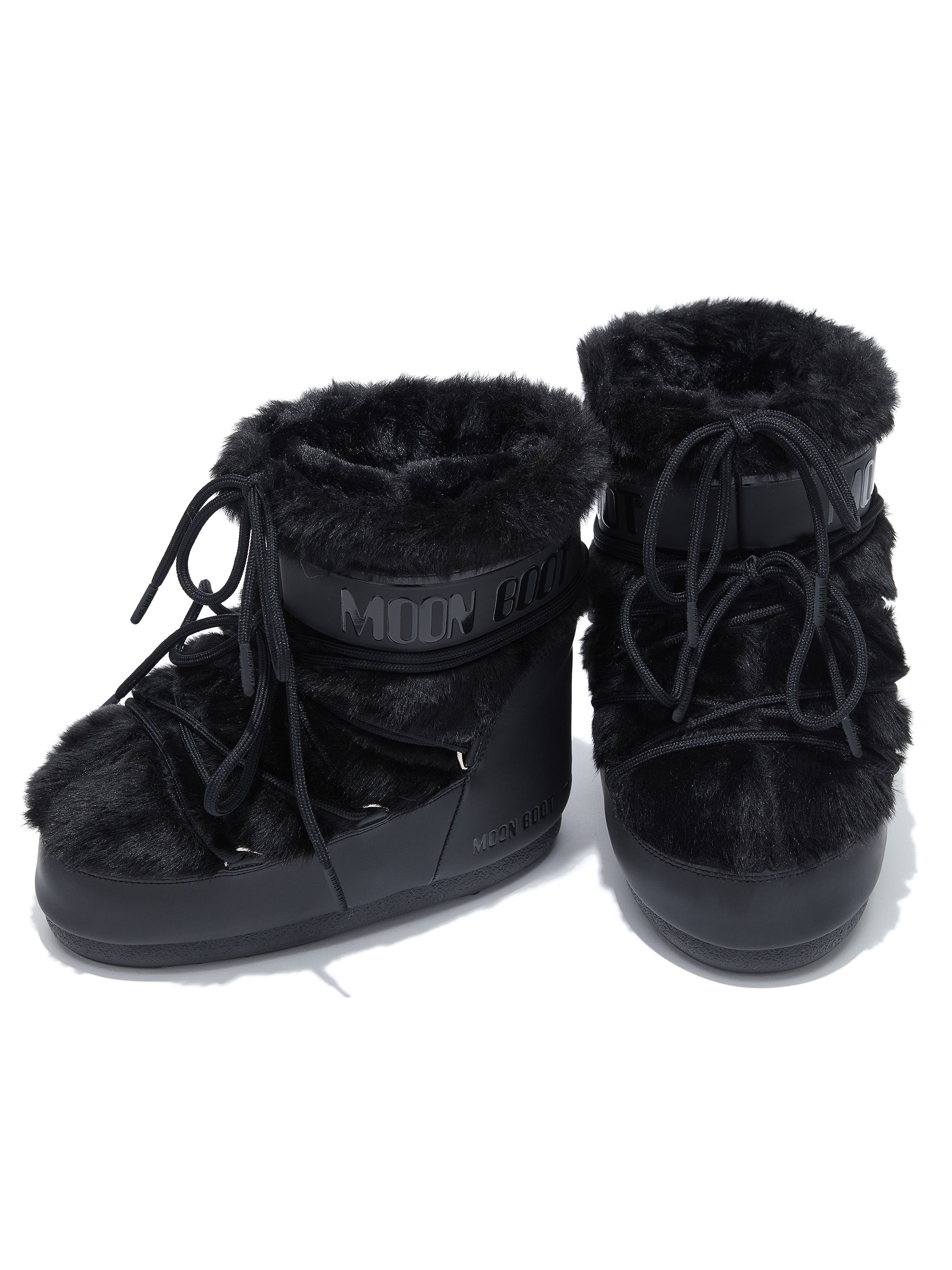 Icon Low Faux-Fur 001/Black