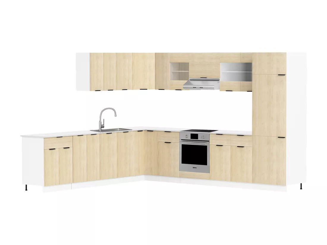 Elément d'évier cuisine largeur 80 cm Fasola