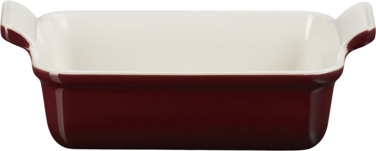 Le Creuset Heritage Rekt Fad 24/19cm Garnet Garnet