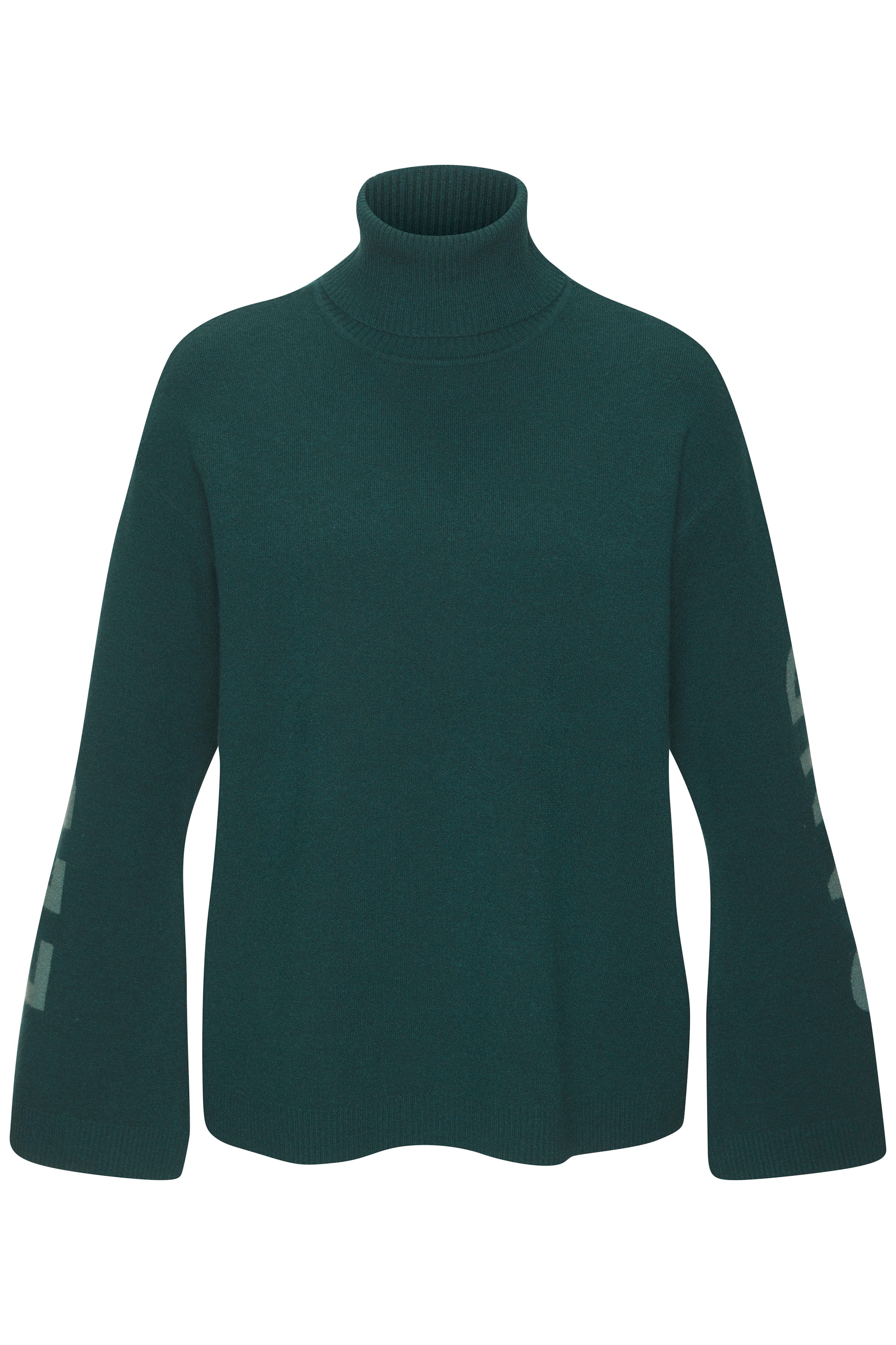 Elbsand Rollkragenpullover , aus hochwertigem Strick mit eingestricktem Logo, Loungewear