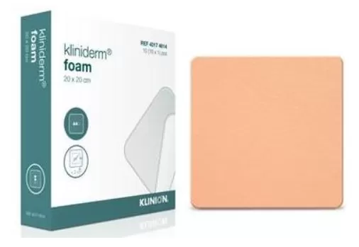 Kliniderm Foam skumbandage 20x20 cm - 10 stk.