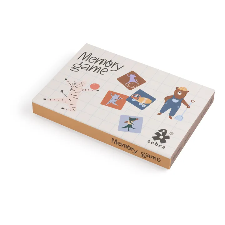 Sebra Jeu de mémo Builders