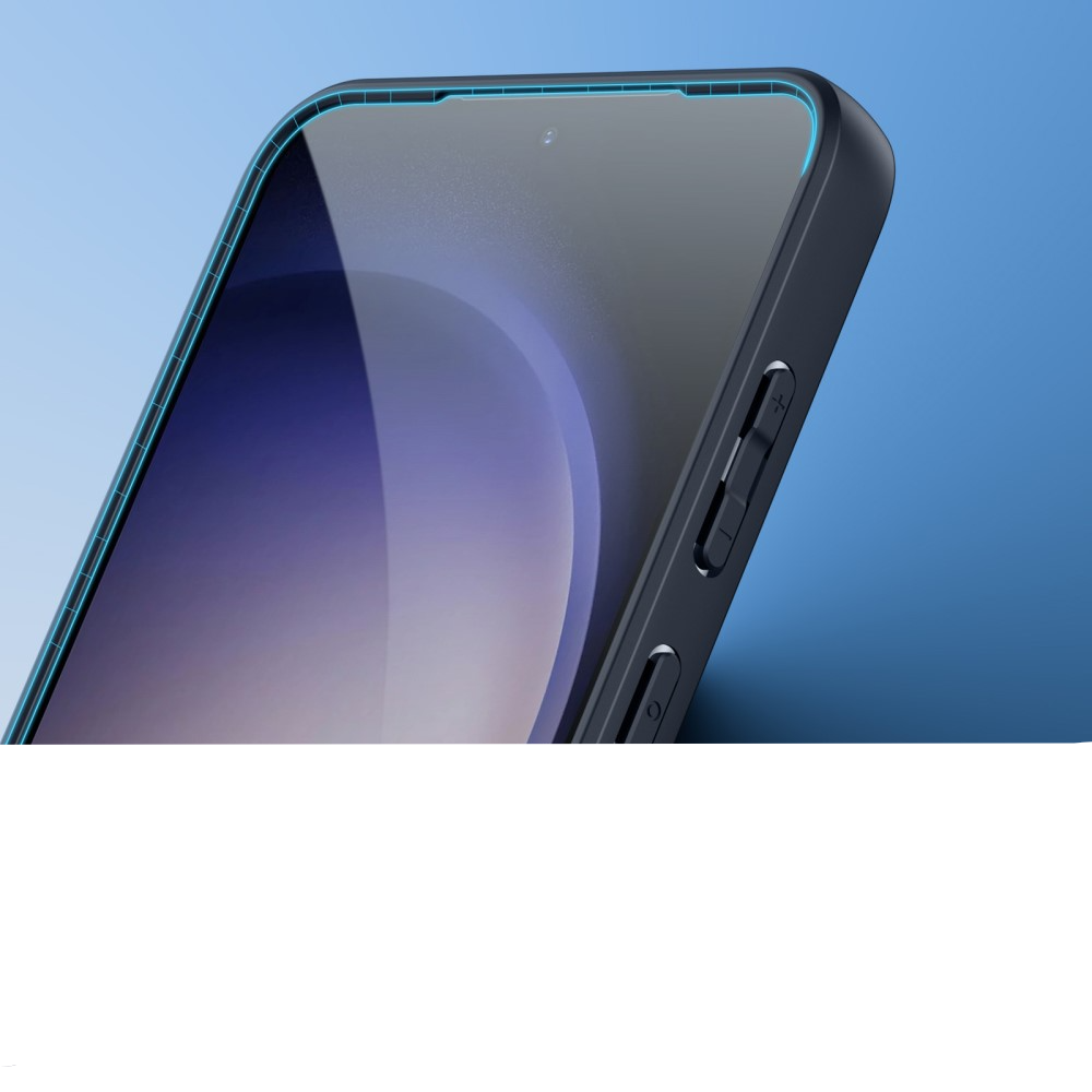 Samsung Galaxy S24 Hybrid Hülle TPU Bumper   Kunststoff Rückseite   Kameraschutz - Schwarz / Transparent