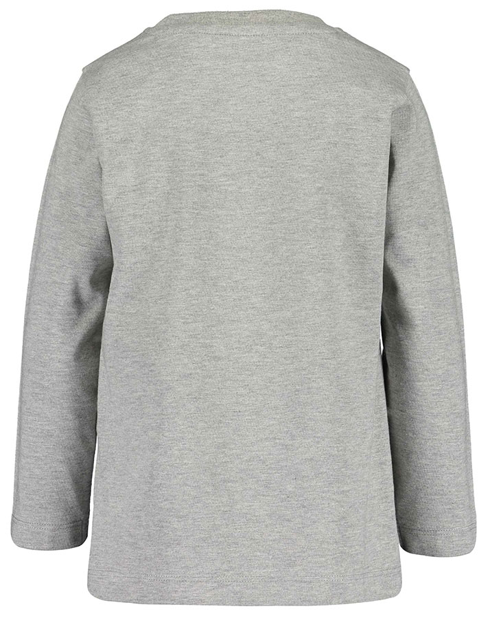 Langarmshirt HIGH SPEED mit Wendepailletten in grau