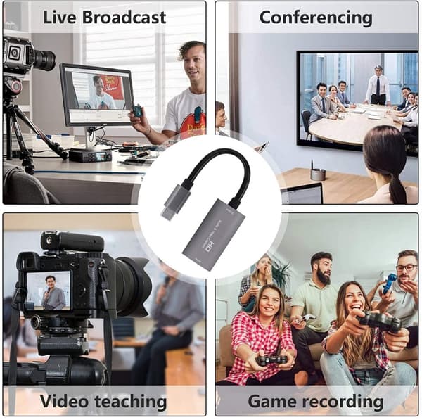 INF Videoopptakskort / USB-C til HDMI