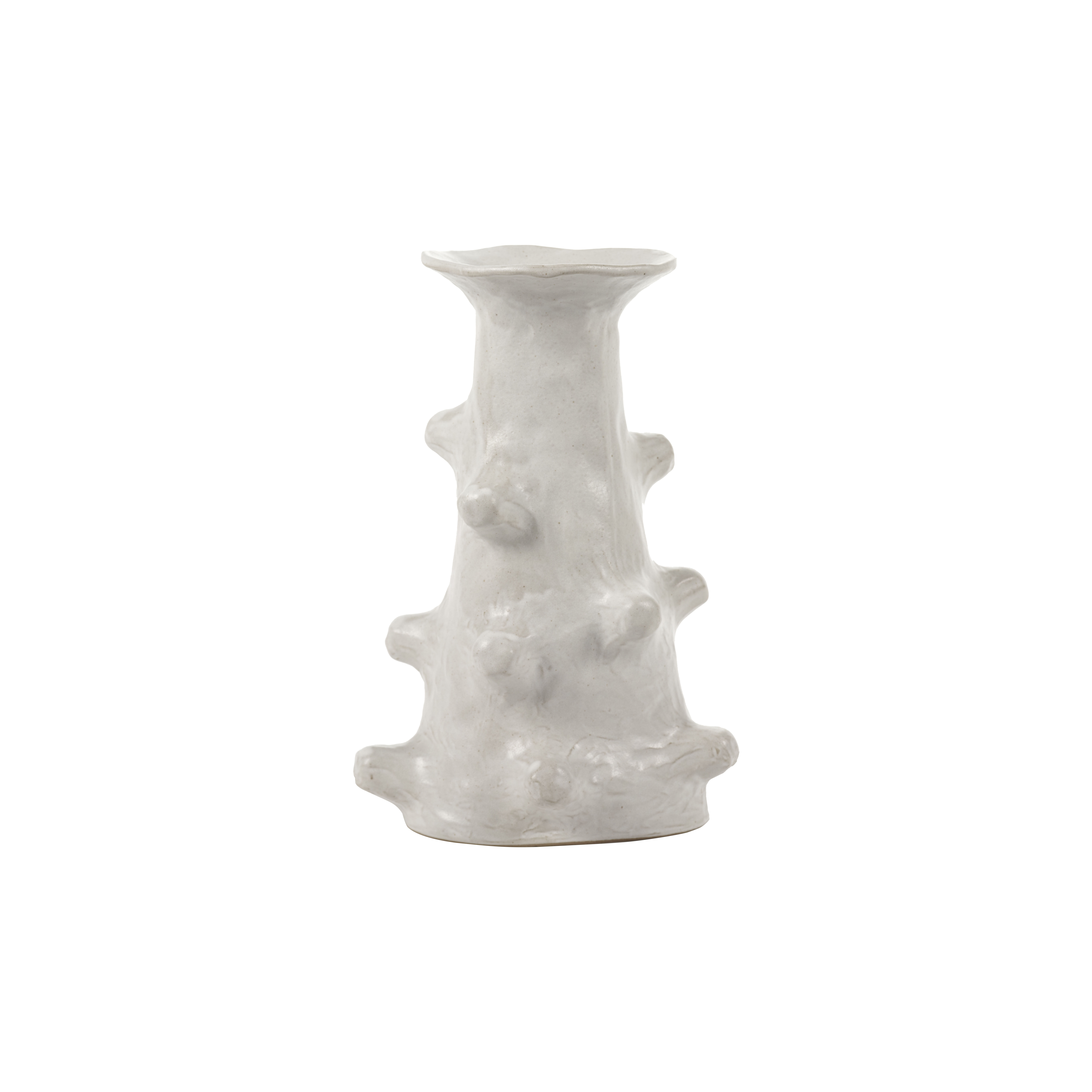 BILLY 3 - Vase céramique | Blanc