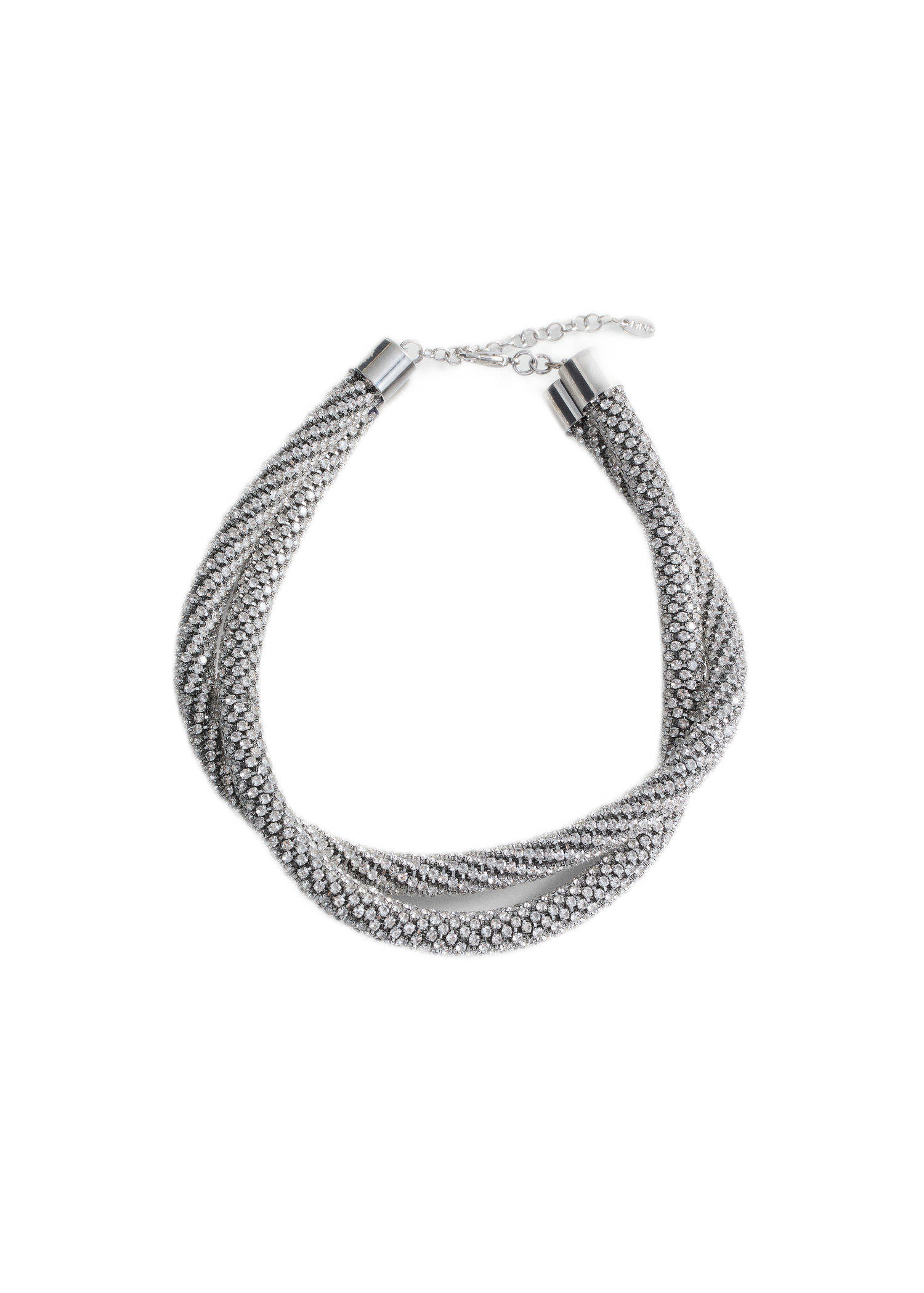 Mango ketting zilverkleurig