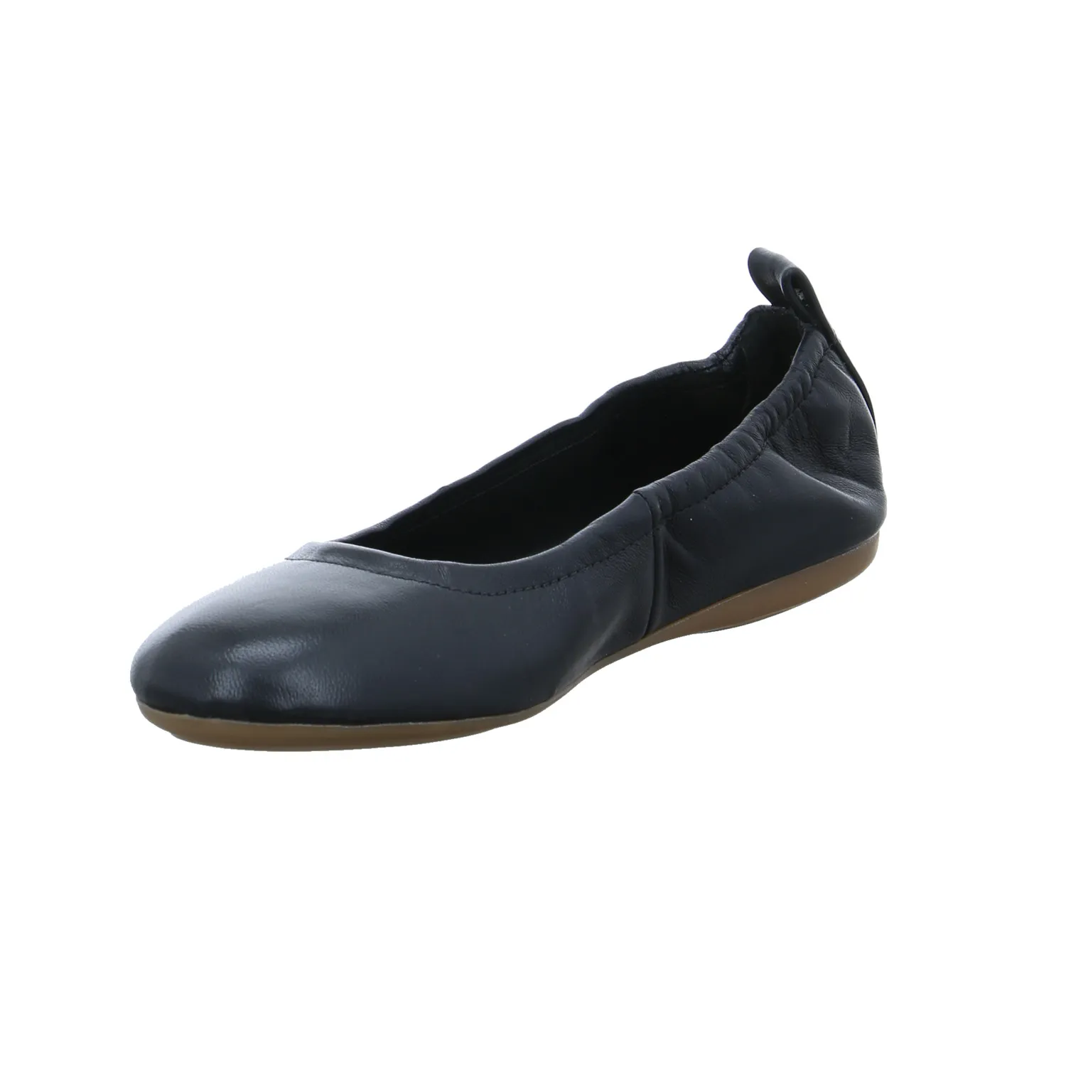 MJUS Ballerina Schwarz Leder  mit Lederfutter