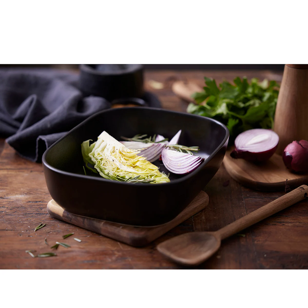 HOLM Oven dish 24 x 18,5 x 6,5 cm Black