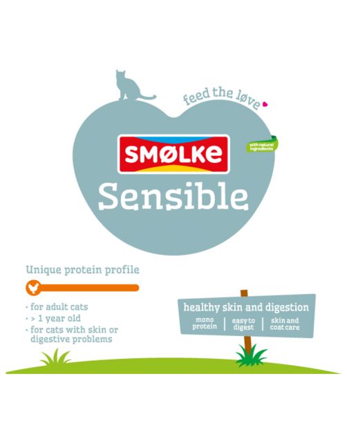 Smolke Sensible Complete All-In-One Kip - Kattenvoer