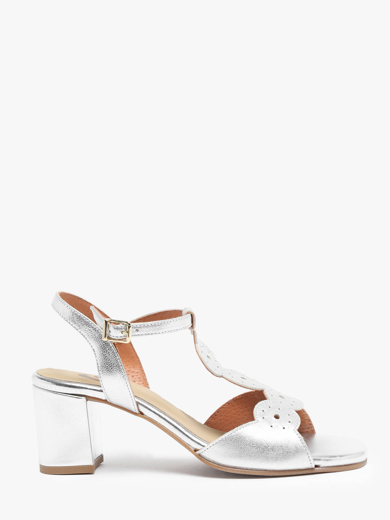 Sandales  talon en cuir ROCK AND ROSE