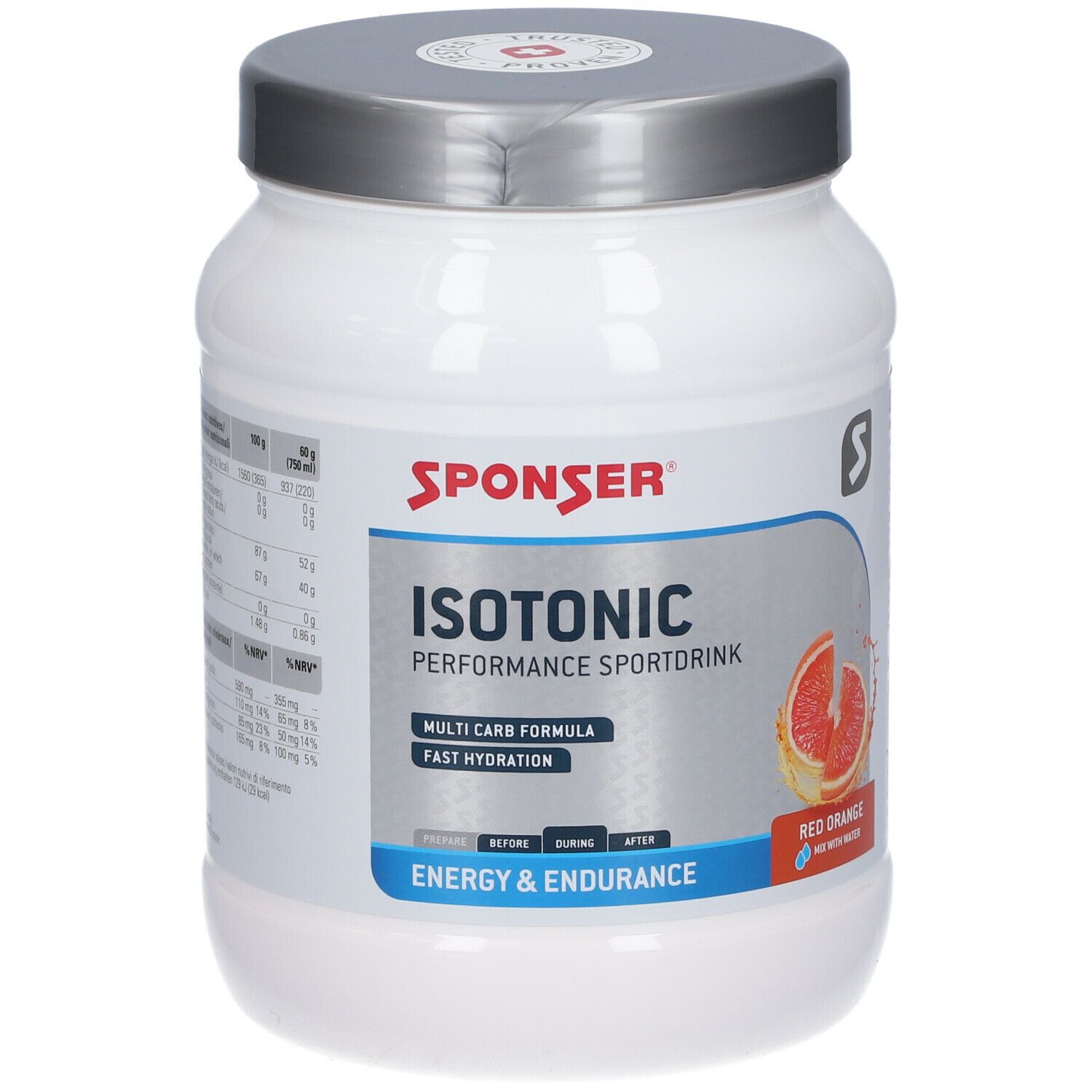 SPONSER® ISOTONIC, Blutorange