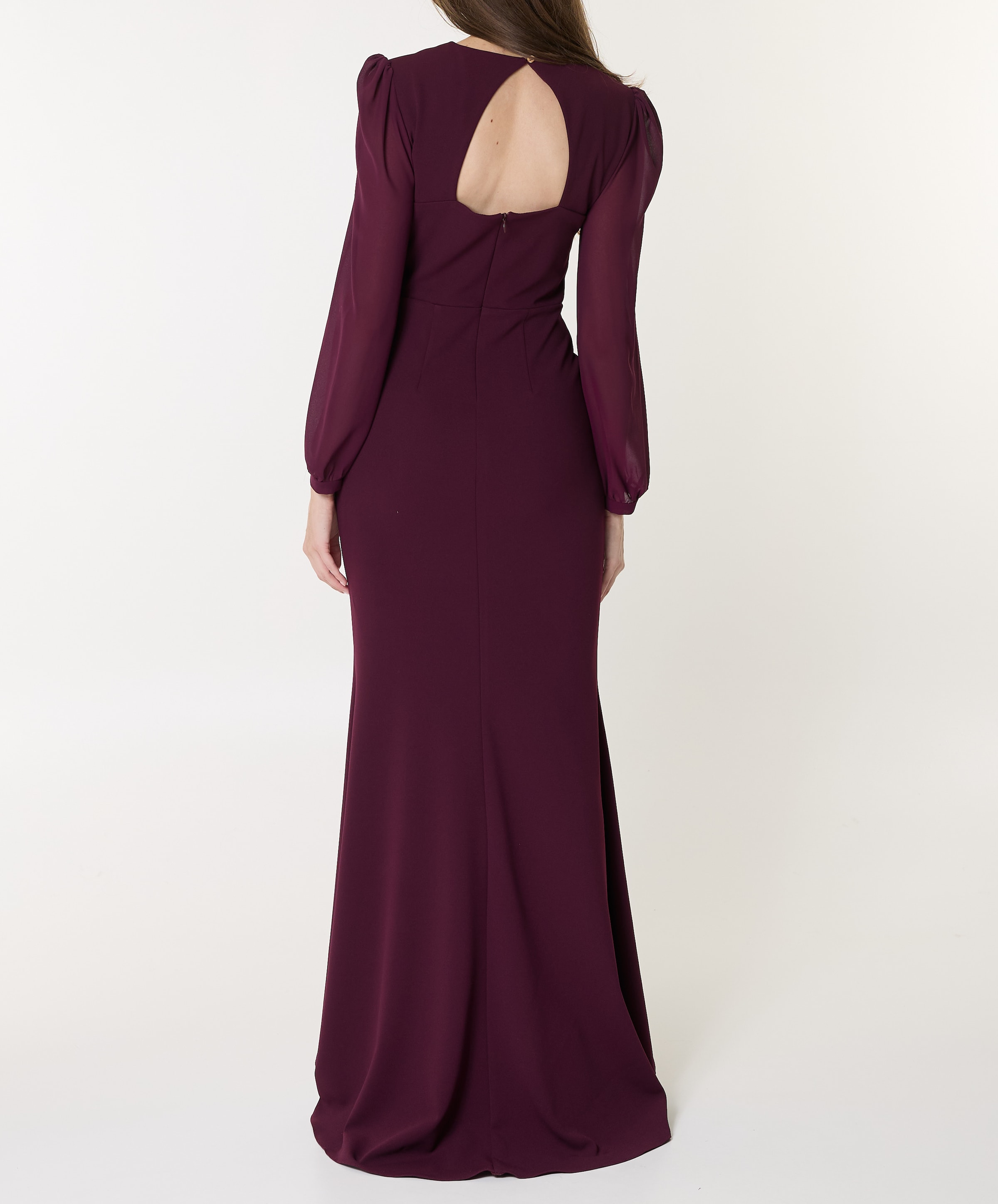 Rinascimento Dames jurk bordeaux