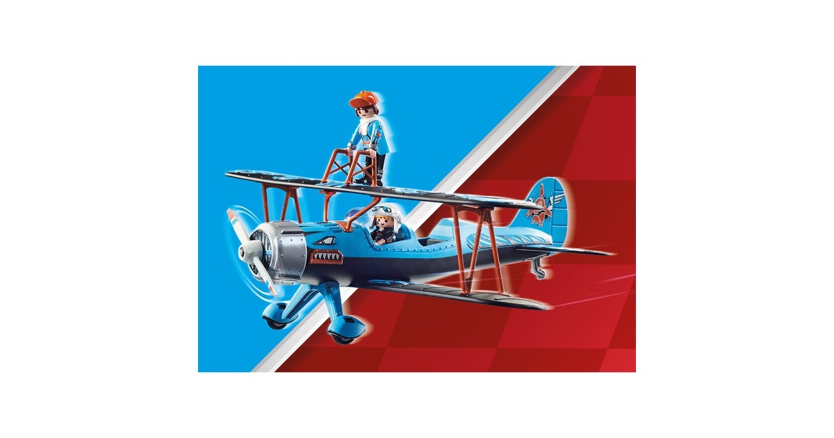 PLAYMOBILStuntshow - Air Stuntshow dubbeldekker 