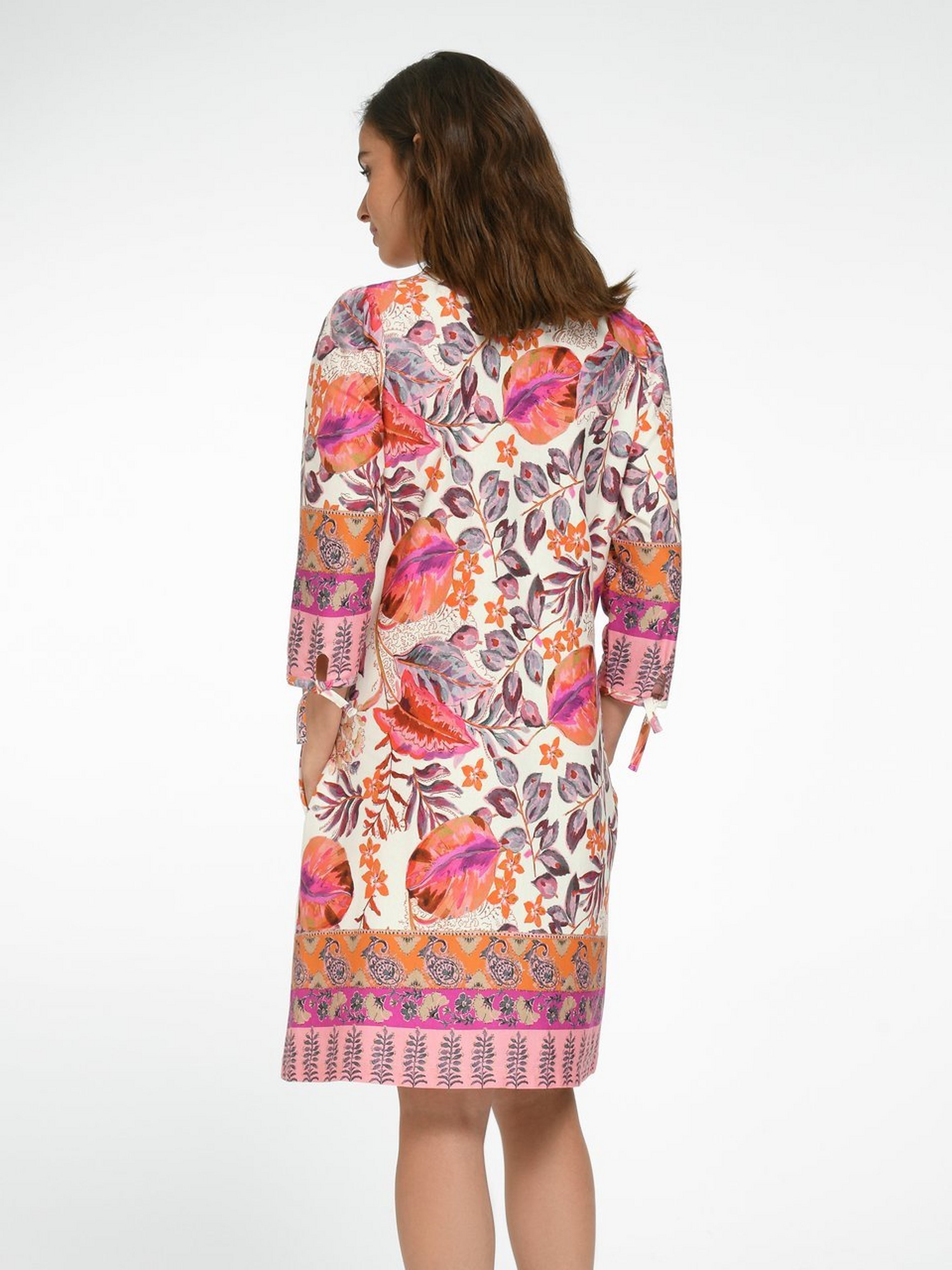 Jerseykleid mit 3/4-Arm
