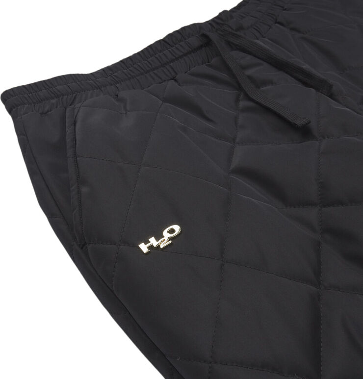 H2O Rubina Quilted termobukser Sort