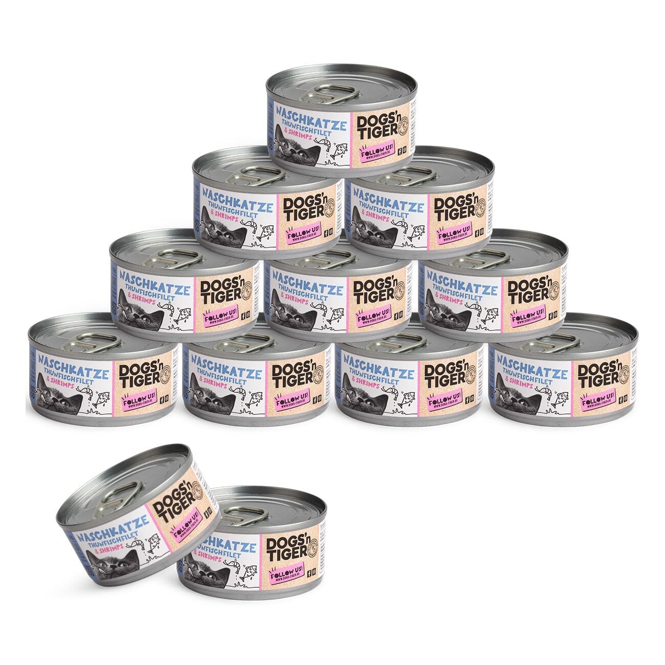 Dogs'n Tiger Naschkatze 12x70 g