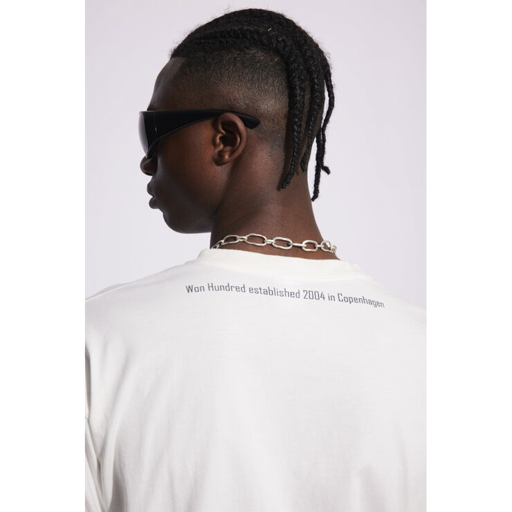 Won Hundred The Staff Tee M White