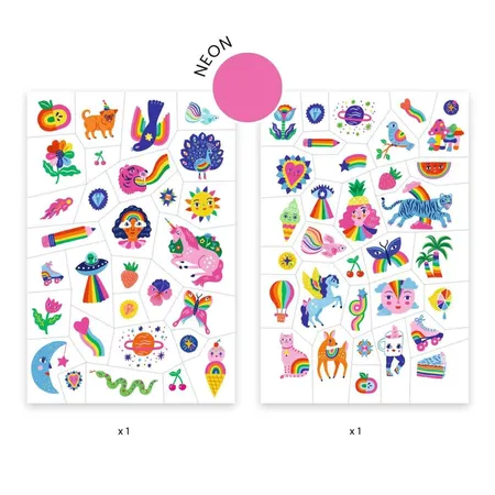 Djeco Tattoos: Regenbogen