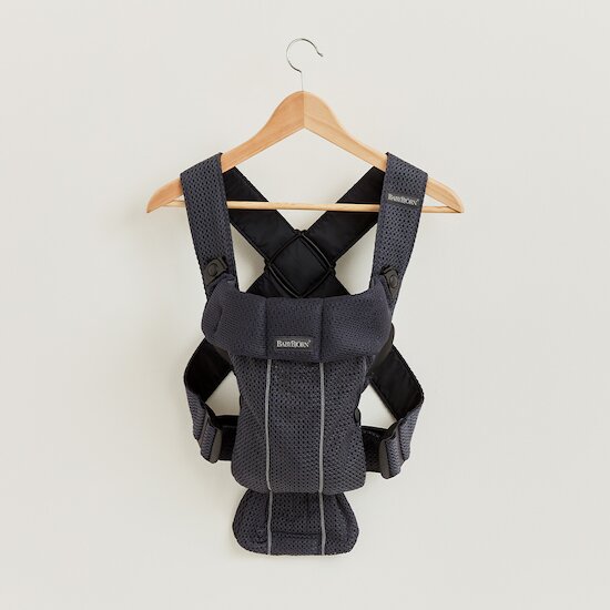 Porte-bébé Mini   Anthracite Mesh 3D        de               BabyBjörn